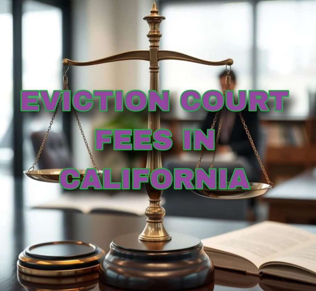 Eviction Court Fees in California