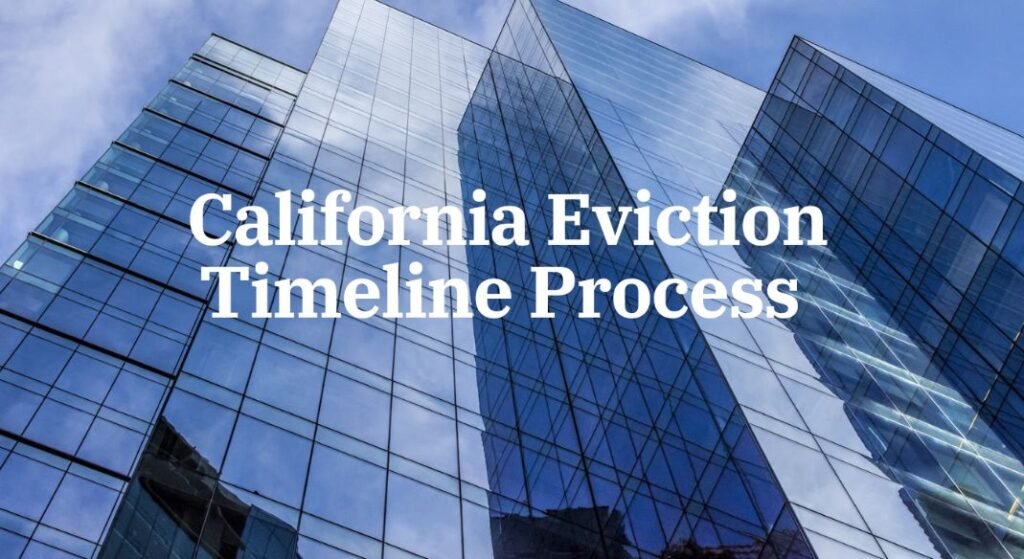 California Eviction Process Timeline